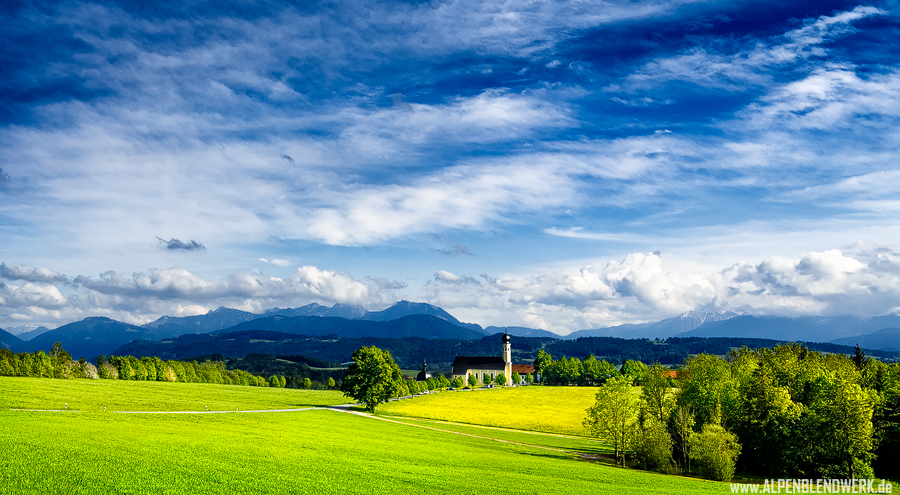 Wallfahrtskirche Wilparting , Bayern, Oberbayern