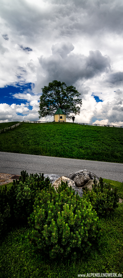 Die Aussichtskapelle am Samerberg