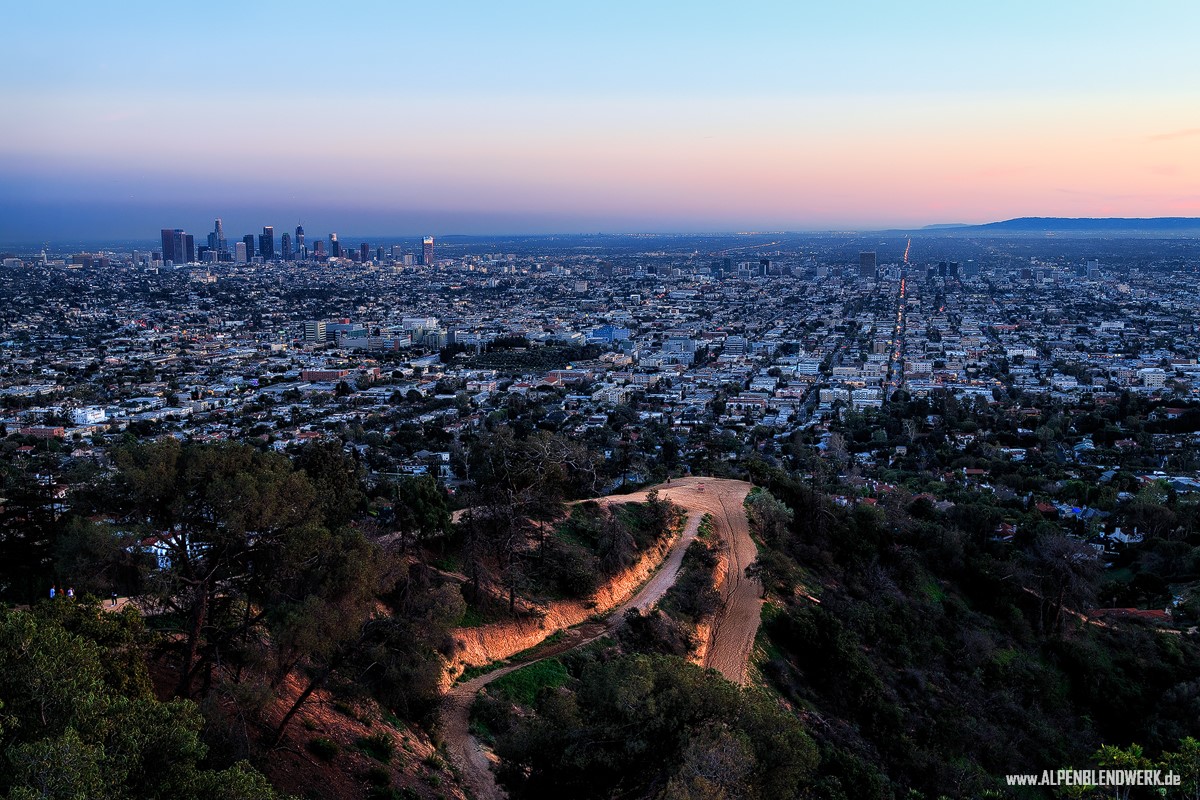 Los Angeles Skyline von Philipp Nagel